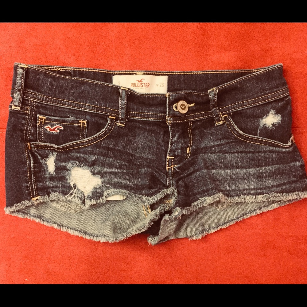 Hollister denim shorts